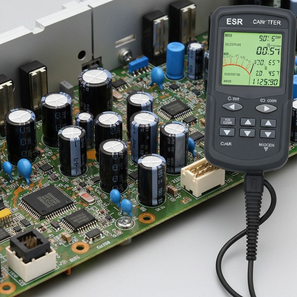 Bulging capacitors on T-Con board
