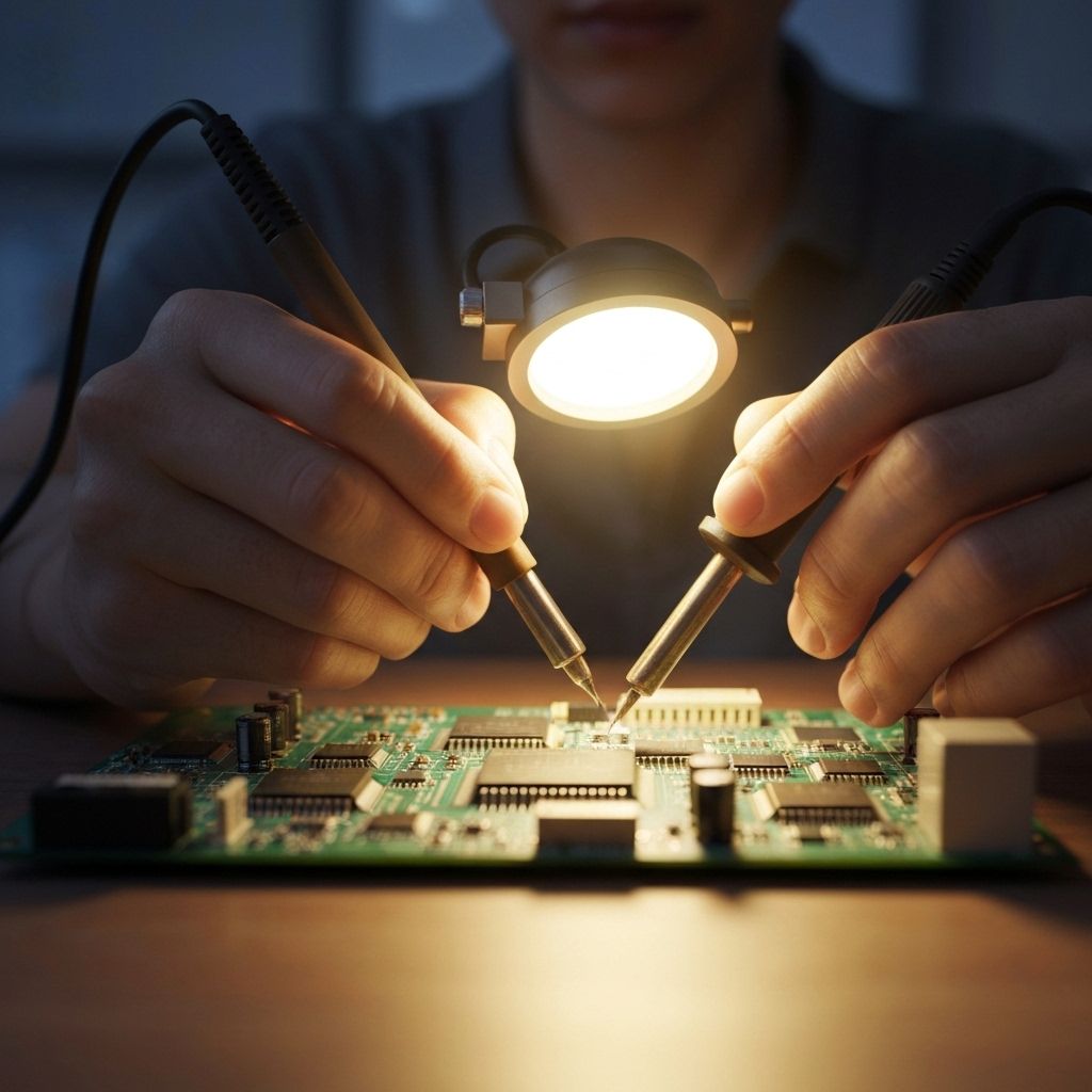 Helping Hands with Magnifier